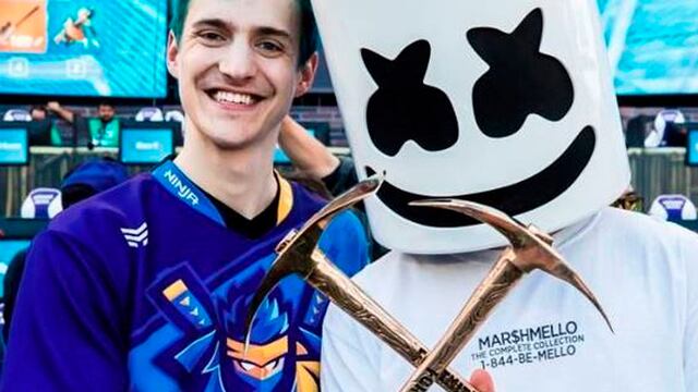 Ninja y Mashmello le llevaron la copa de Fortnite Celebrity Pro Am del E3 2018