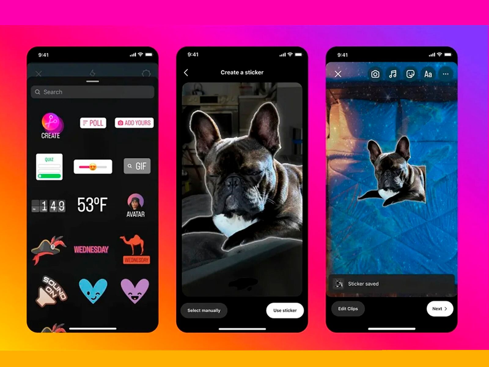 INSTAGRAM | Así es como se verá cuando empieces a crear stickers en Instagram. Sigue todos los pasos. (Foto: Instagram)