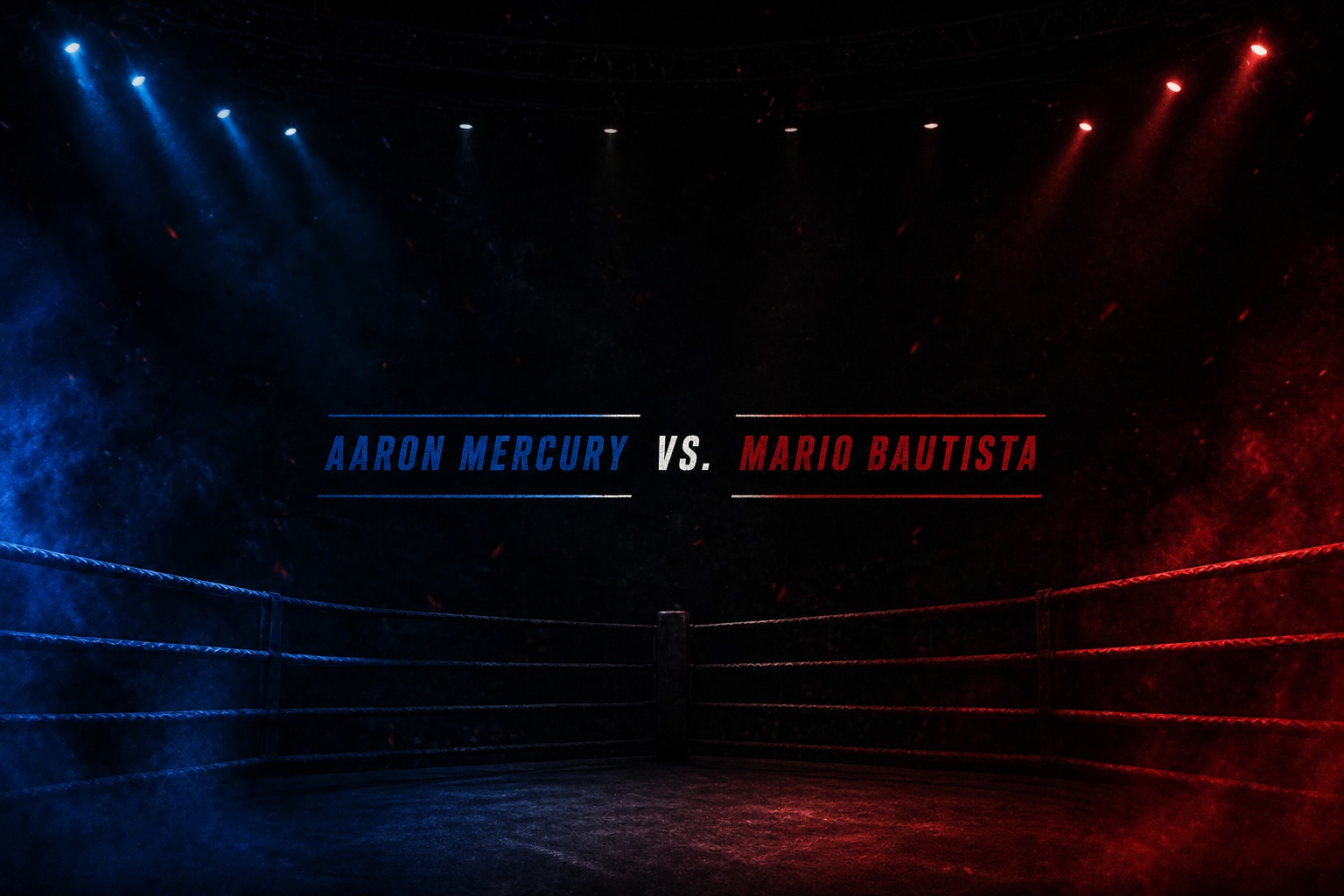 La pelea entre Aaron Mercury y Mario Bautista se lleva a cabo hoy, domingo 26 de abril de 2026 (Imagen hecha por Depor con apoyo de la IA Gemini)