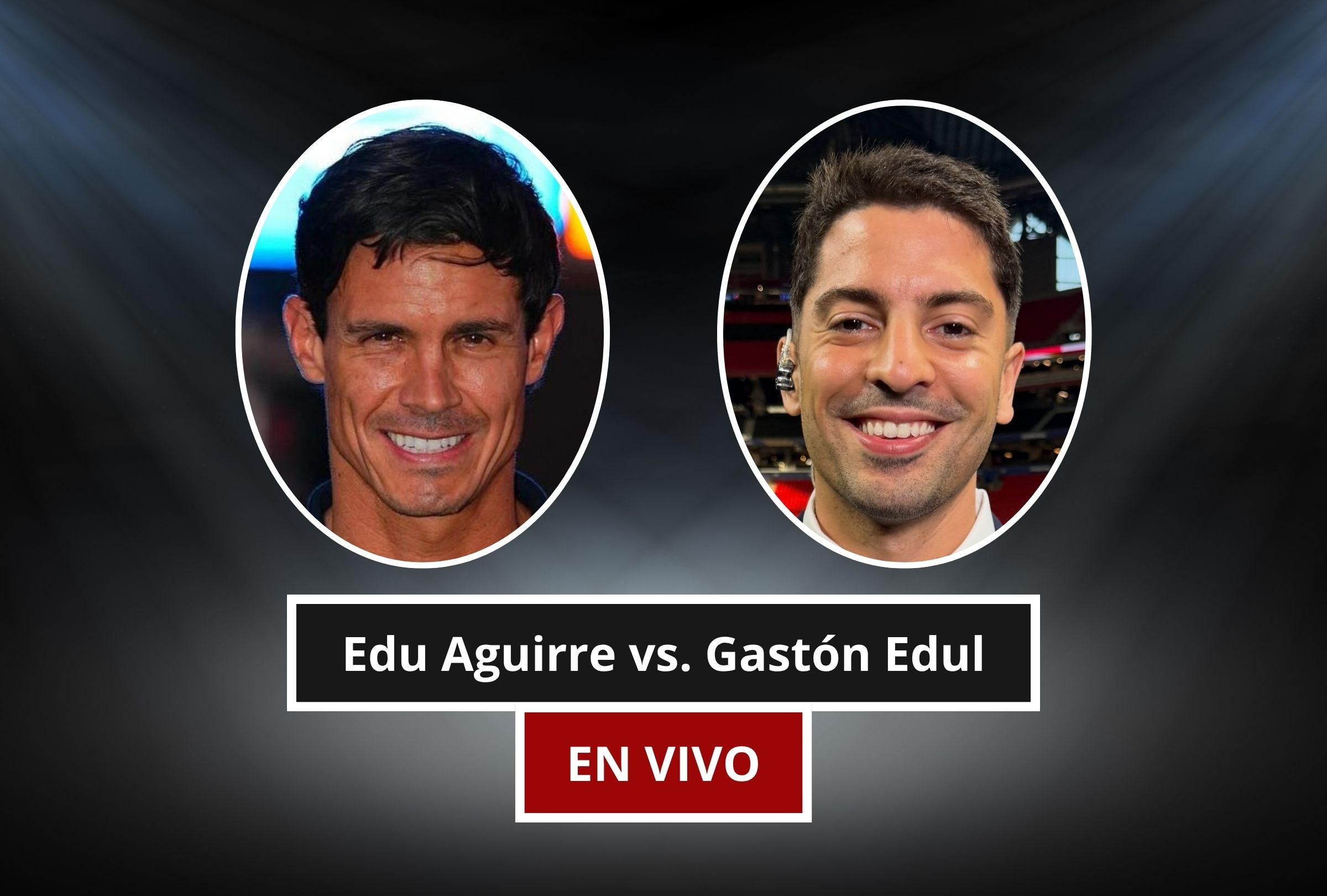 Revisa esta nota para que sepas a qué hora inicia y qué canal transmite la pelea Edu Aguirre vs. Gastón Edul por La Velada del Año VI. (Foto: @eduaguirre7 / @gastonedul / Instagram y Composición Canva - Depor)