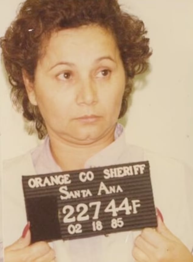 Griselda Blanco fue arrestada en 1985 (Foto: DEA)