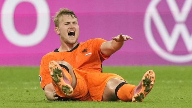 Culpable soy yo: la reacción de De Ligt tras la eliminación de la ‘Orange’ de la Eurocopa 2021