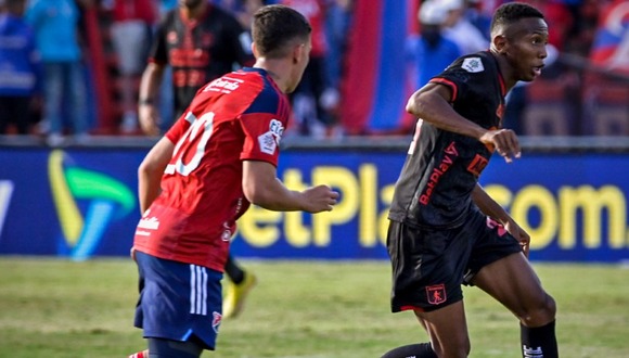 Medellín vs América de Cali jugaron esta noche por Liga BetPlay | Foto: @AmericadeCali