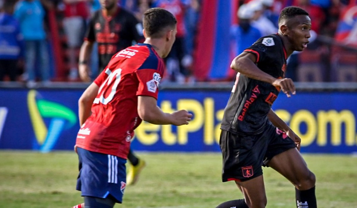 Medellín vs América de Cali jugaron esta noche por Liga BetPlay | Foto: @AmericadeCali