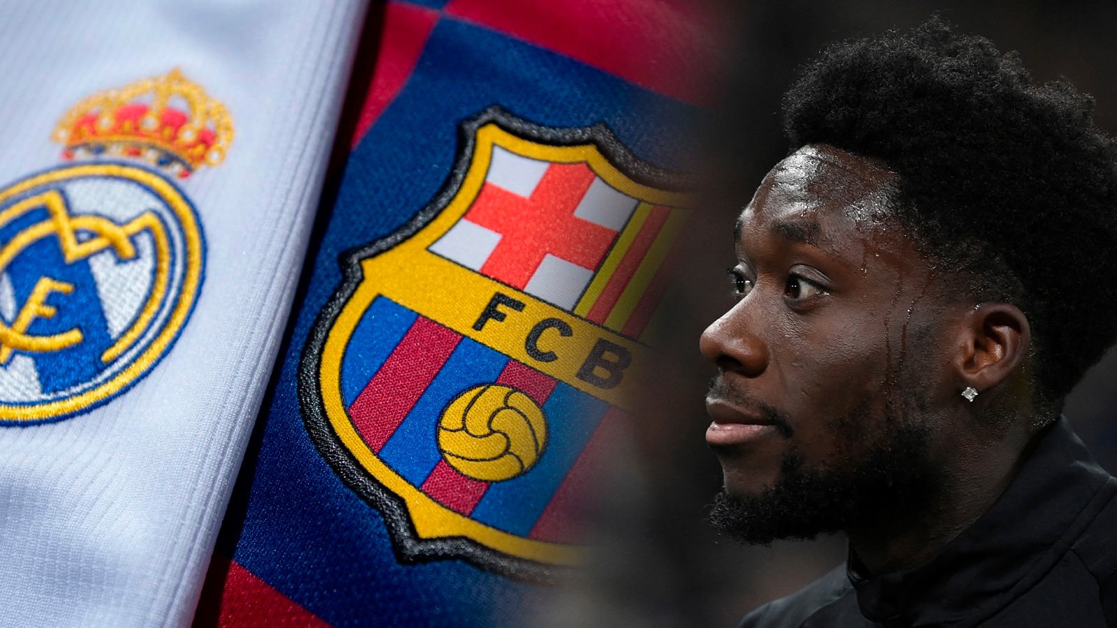 Pugna de titanes por Davies, Real Madrid vs. Barcelona: ¿quién está más cerca del objetivo? (Foto: AFP/Getty IMages)