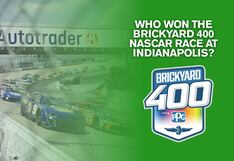 Who won the Brickyard 400 NASCAR race at Indianapolis? Results, live updates, winners and losers