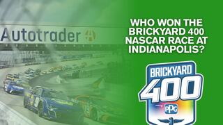 Who won the Brickyard 400 NASCAR race at Indianapolis? Results, live updates, winners and losers