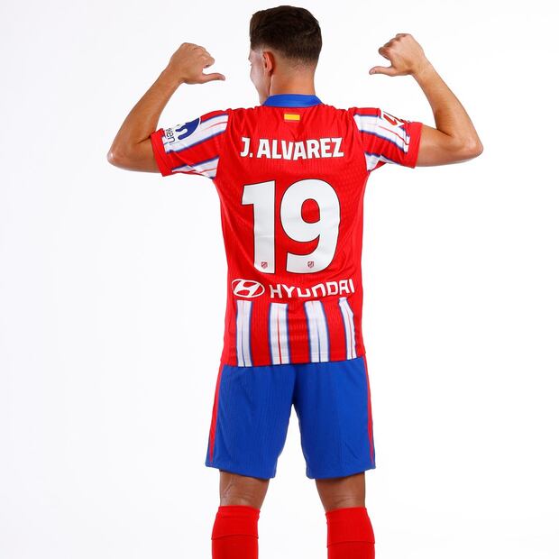 Julián Álvarez firmó por seis temporadas con Atlético de Madrid. (Foto: Atlético de Madrid)