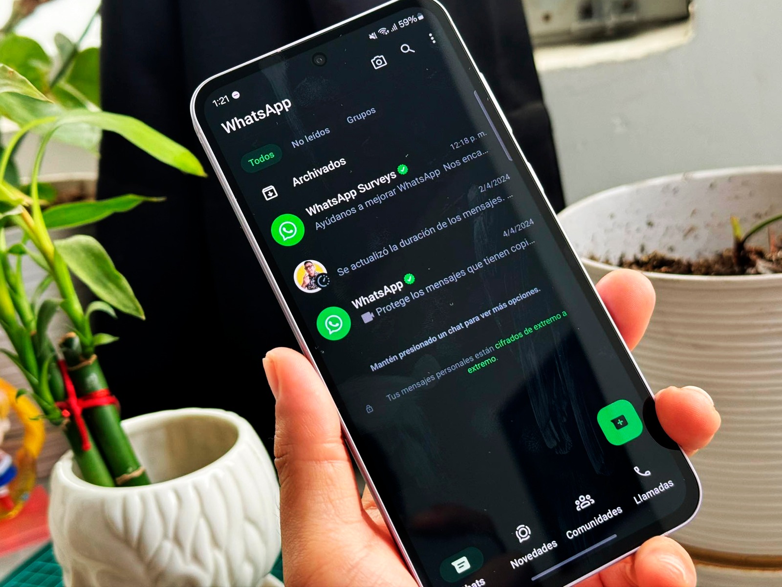 WHATSAPP | ¡Ya lo tengo! De esta manera obtuve el nuevo "modo oscuro" en WhatsApp. Te explico todos los pasos. (Foto: Depor - Rommel Yupanqui)