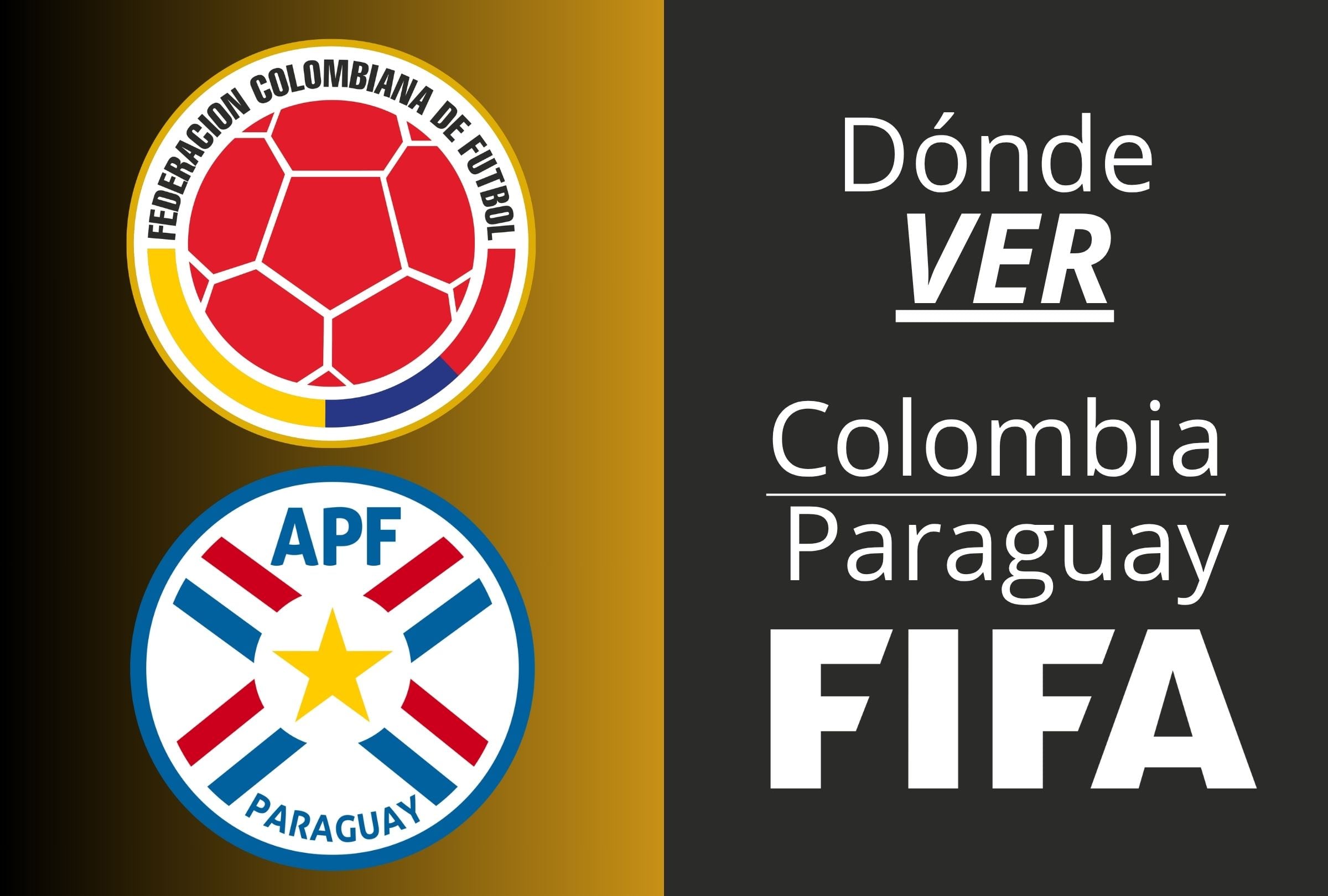 ⚽ Dónde se transmite Colombia vs. Paraguay EN VIVO GRATIS por amistoso FIFA 2026 en TV abierta