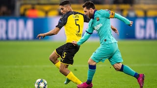 Lionel Messi regresó en el 0-0 del Barcelona y Borussia Dortmund por la Champions League