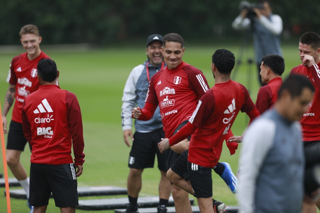 Perú entrenó este sábado en la Videna, a tres días del partido frente a Venezuela. (Foto: Julio Reaño / GEC)