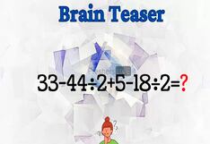 Desafía tu intelecto aquí: debes resolver el reto matemático en 6 segundos