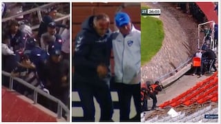 El jefe de seguridad acabó herido: los terribles incidentes en el Boca vs. Quilmes [VIDEO] 