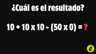 Tendrás 10 segundos para resolver este ejercicio matemático “tedioso”