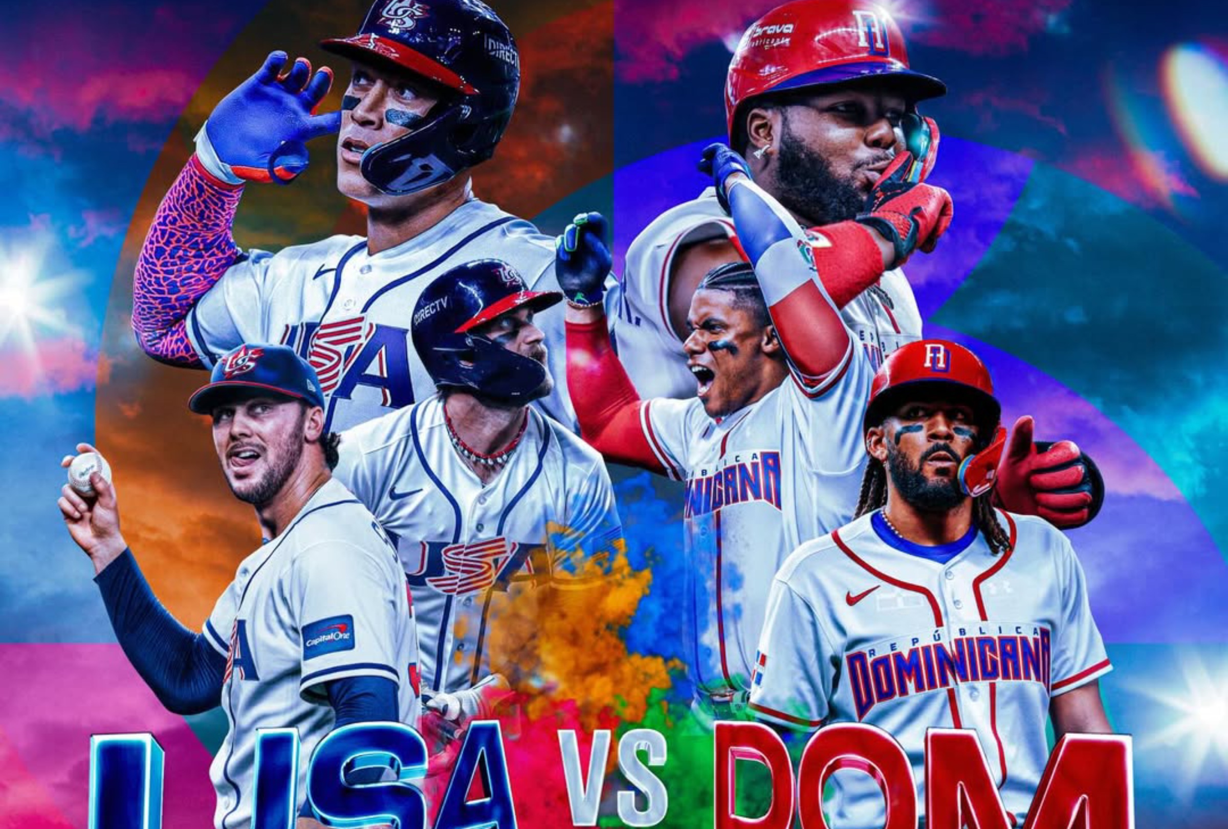 MIAMI, FLORIDA (UNITED STATES), 15/03/2026.- Get the live result of United States vs. Dominican Republic in the 2026 World Classic Baseball semifinal, with real‑time score, stats and final outcome. PHOTO BY JOMBOY MEDIA