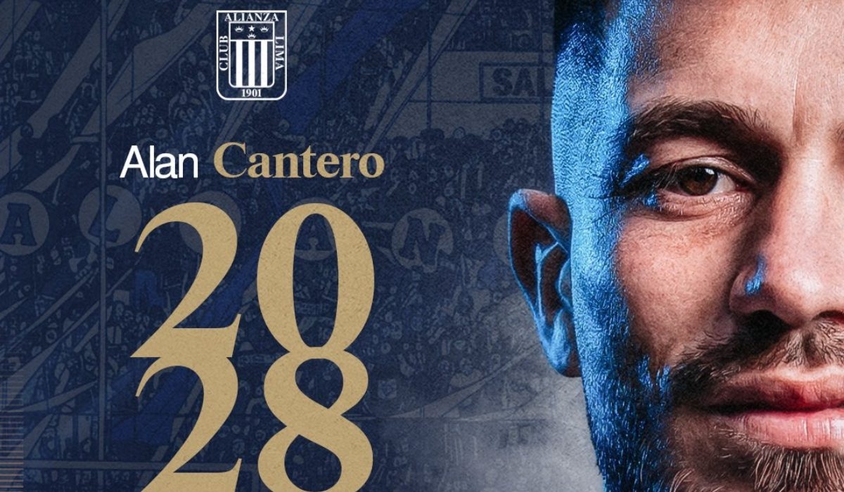 Alan Cantero firmó con Alianza Lima hasta 2028. (Foto: Alianza Lima)