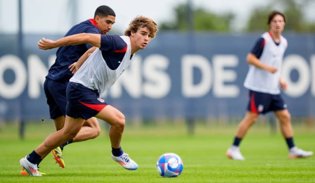 Benjamin Cremaschi (19) de Estados Unidos / Medio campo - Mediocentro de Inter Miami CF. (Foto: Getty Images).