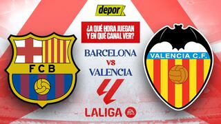 ¿A qué hora transmiten Barcelona vs Valencia y en qué canal ver el partido gratis?