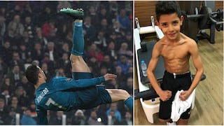 De tal palo, tal astilla: Cristiano Ronaldo Jr. intentó imitar la 'chalaca' de su padre ante Juventus