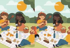Reto visual: descubre las 5 diferencias en 8 segundos y comprueba tu rapidez