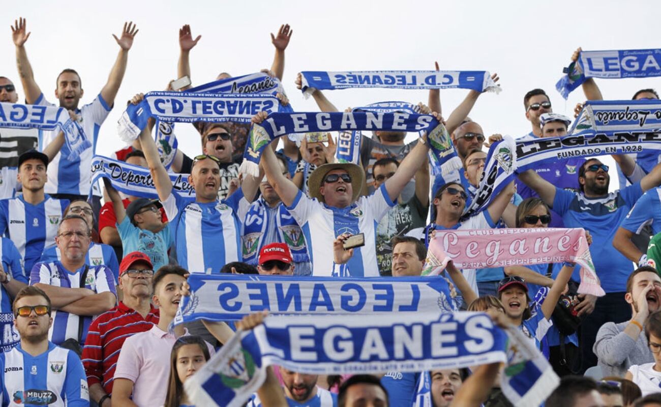 Los aficionados de Leganés son considerados muy fieles y siempre apoyan a su equipo. (Foto: Marca)