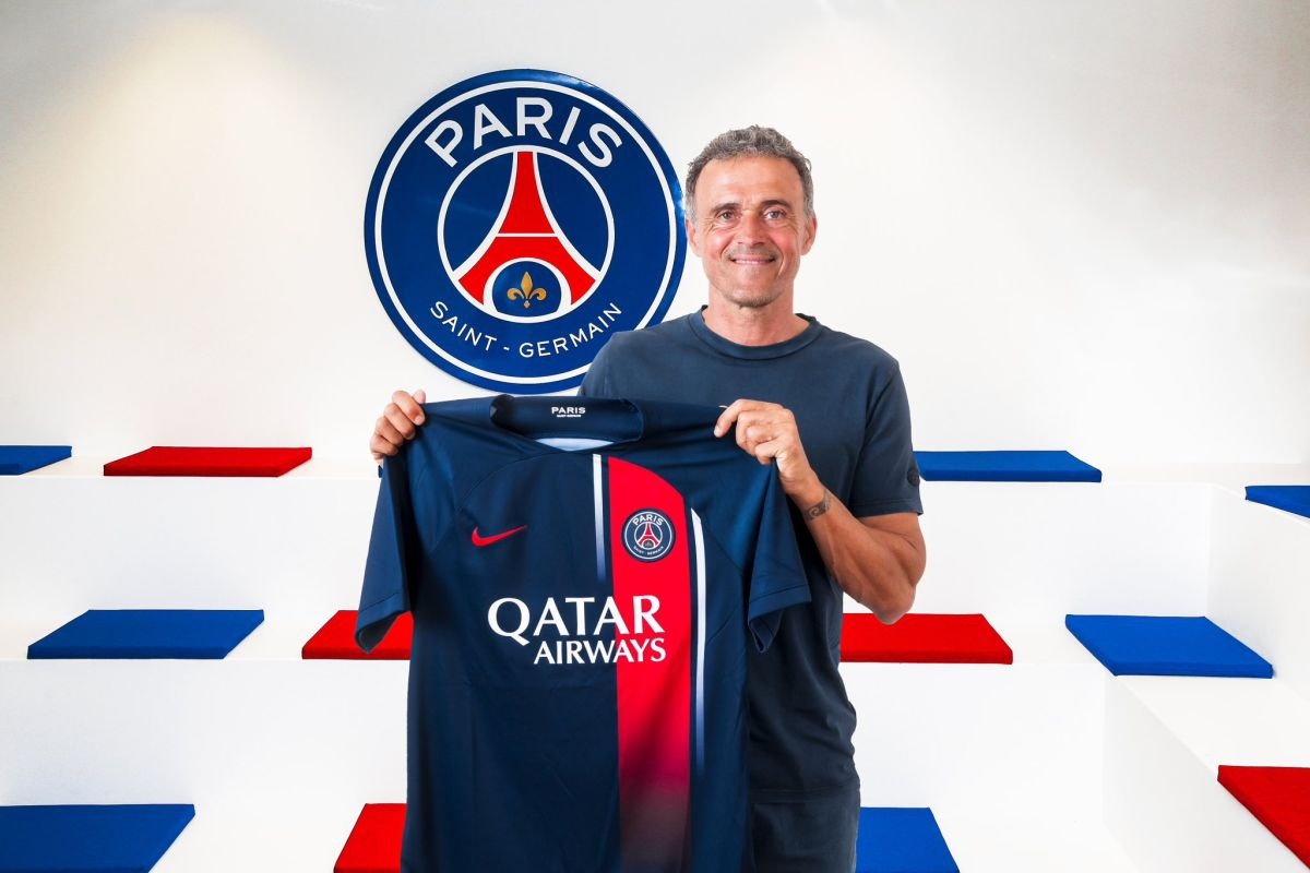 Luis Enrique se convirtió en nuevo DT de PSG por las siguientes dos temporadas. (Foto: Twitter PSG)
