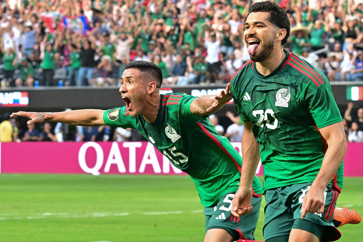 México enfrentó a Uzbekistán en su segunda prueba fecha FIFA en el Mercedes-Benz Stadium. (Foto: AFP)