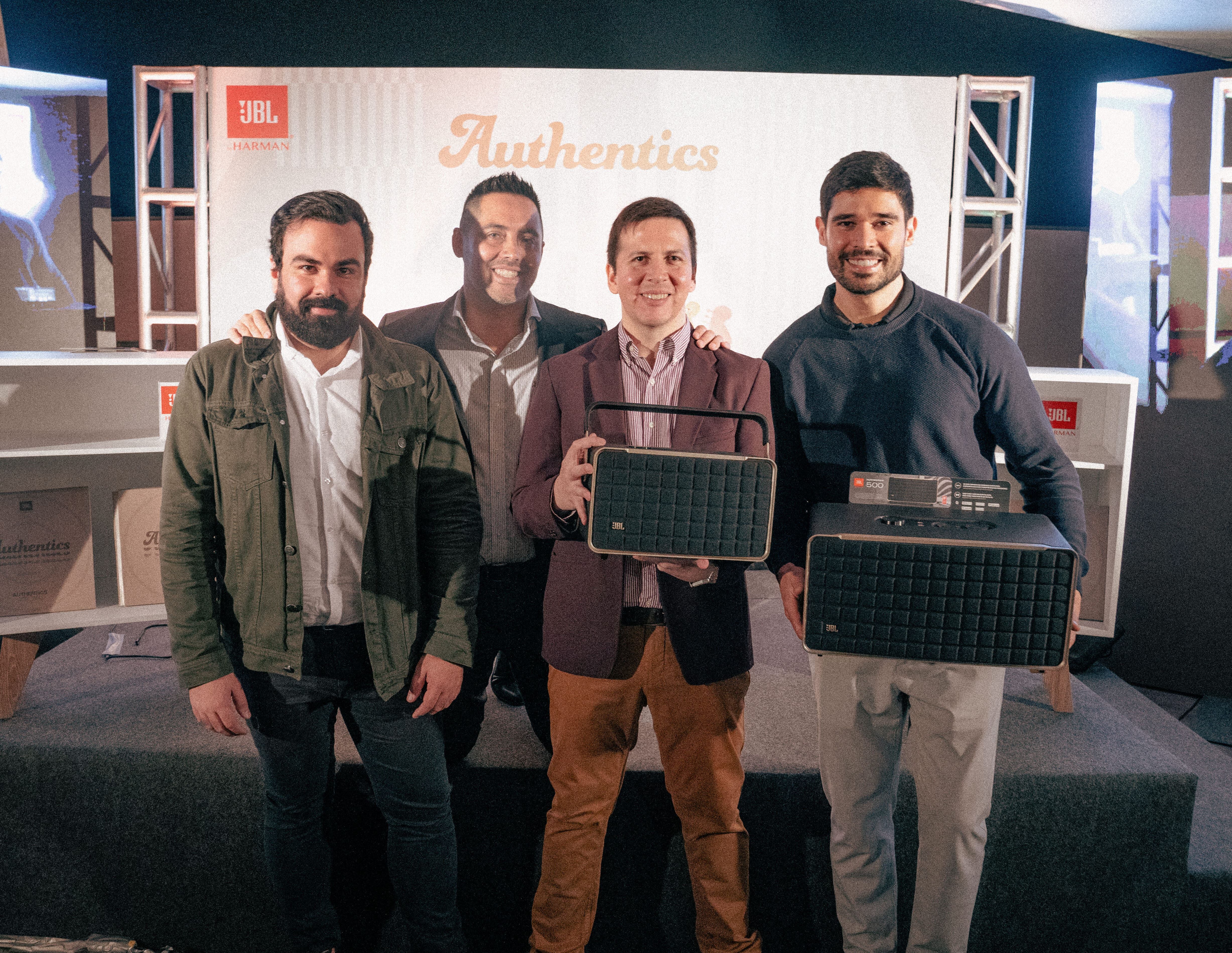 Presentación de parlante JBL Authentics 500 (Foto: difusión)