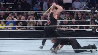Brock Lesnar adelantó la paliza de Dean Ambrose en Smackdown