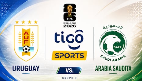 TiGo Sports transmitió el partido Uruguay 1-1 Arabia Saudita por el Mundial 2026