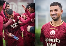 En un cálido recibimiento: Gabriel Costa se sumó a los entrenamientos de Universitario