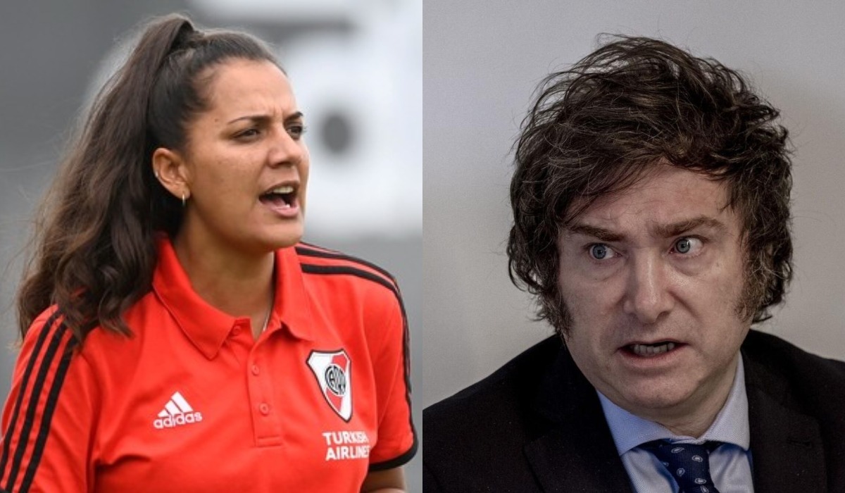 Daniela Díaz es la actual entrenador del equipo femenino de River Plate. (Foto: Composición)