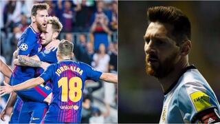 En una fue un golazo a Buffon, en la otra le tiraron un 'ladrillo': las jugadas idénticas de Messi ante Juventus y Perú