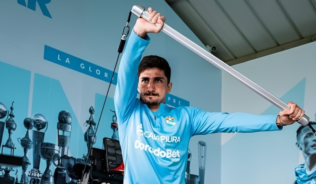 Gustavo Cazonatti listo para volver a Sporting Cristal. (Foto: Sporting Cristal)