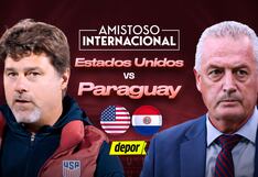 Ver gratis: Paraguay vs. Estados Unidos EN VIVO vía Tigo Sports, Disney Plus por amistoso online