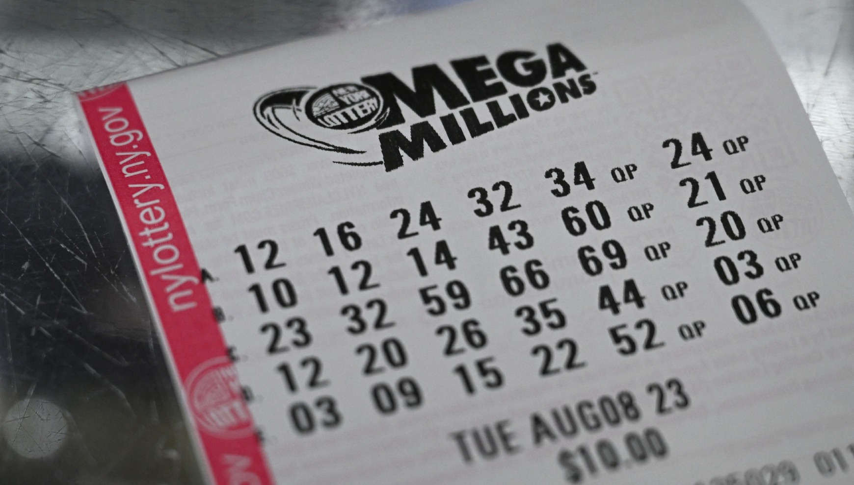 Afortunado de Connecticut ganó 30 mil dólares tras acertar cuatro números del Mega Millions. (Foto: AFP)