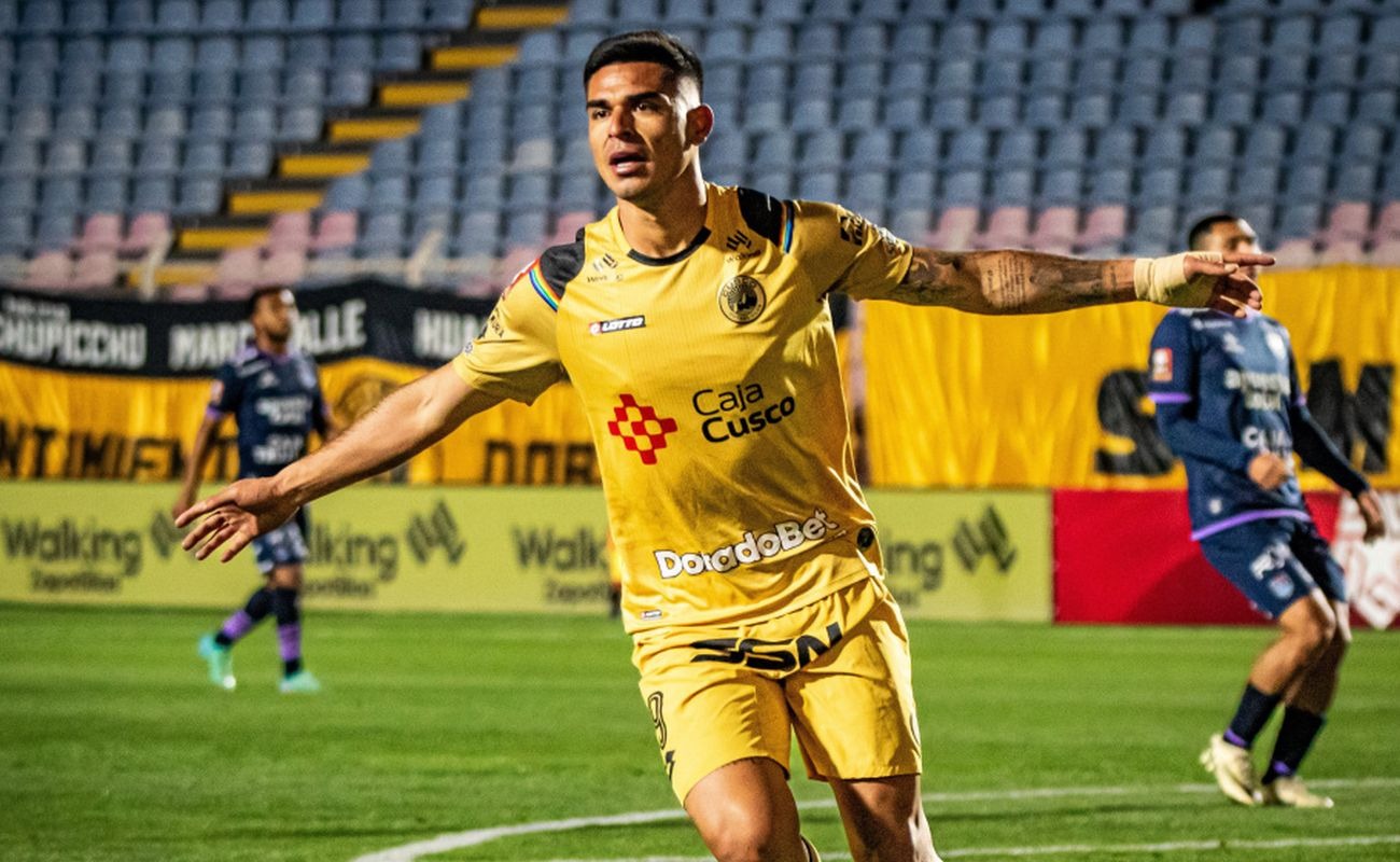 Luis Ramos lleva nueve goles con Cusco FC en este 2024. (Foto: Difusión).