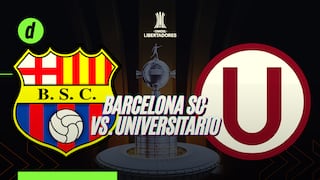 Barcelona SC vs. Universitario EN VIVO: apuestas, horarios y canales TV para ver la Copa Libertadores
