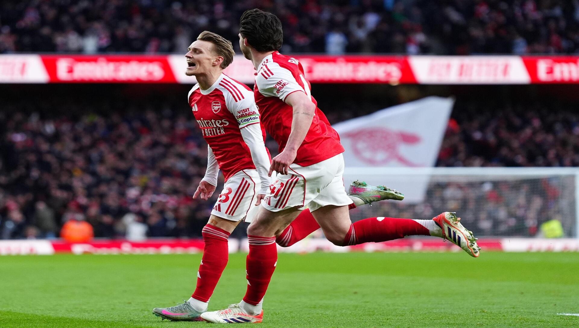 Los Gunners buscarán mostrar su mejor versión en el gran duelo clave Arsenal vs Aston Villa (Crédito: Alamy Stock Photo).