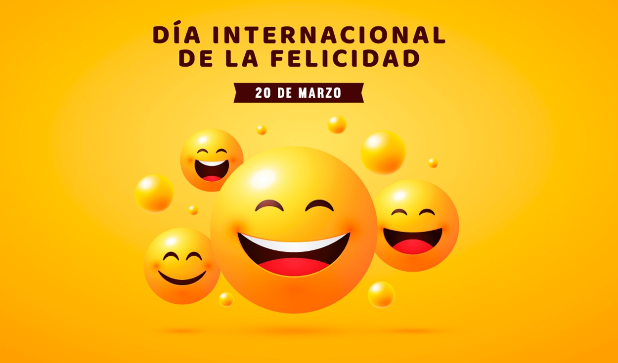 Este 20 de marzo se celebra el Día Internacional de la Felicidad (Foto: Sorpréndete).