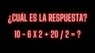 Pocos usuarios son capaces de superar este complicado acertijo matemático: tienes 10 segundos