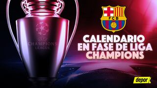 Barcelona en la Champions League: rivales, partidos y calendario en la Fase de Liga