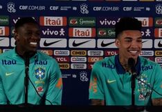 Igor Jesús y Luiz Henrique enfocados en la selección peruana: “Es un equipo de calidad”