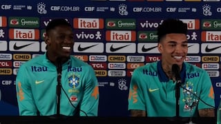 Igor Jesús y Luiz Henrique enfocados en la selección peruana: “Es un equipo de calidad”