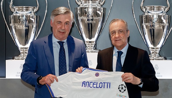 Carlo Ancelotti tiene contrato con el Real Madrid hasta mediados de 2024. (Foto: Getty)