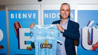 Un hincha más: el saludo de Tiago Nunes por el aniversario de Sporting Cristal