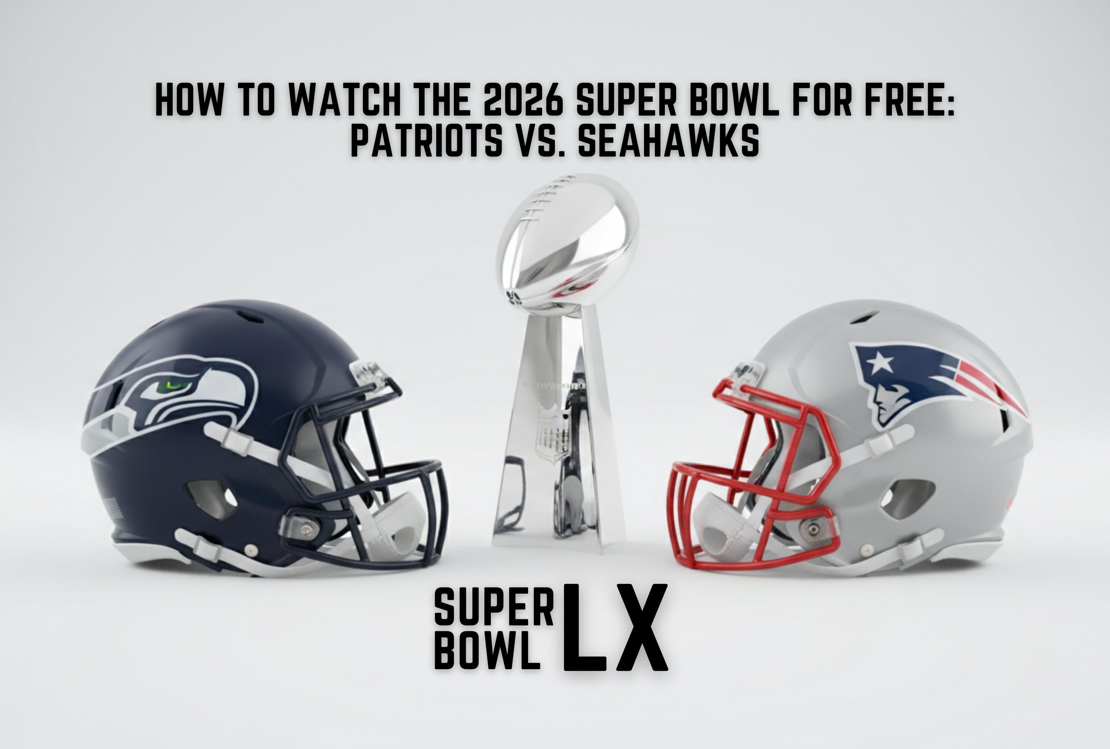 Watch Super Bowl 2026 for free! Patriots vs. Seahawks: Find the best TV channels and streaming services to catch the NFL final without paying. Don't miss the biggest game of the year live from any device. Check the list now! | Image created by Depor using Gemini AI
