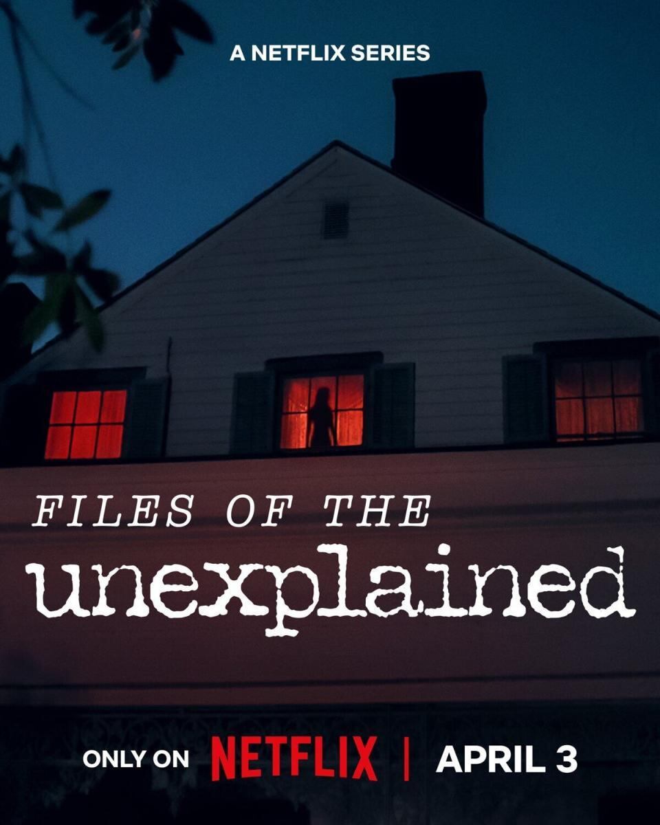 El póster oficial de “Expedientes de lo inexplicable”, serie documental basada en hechos reales (Foto: Netflix)