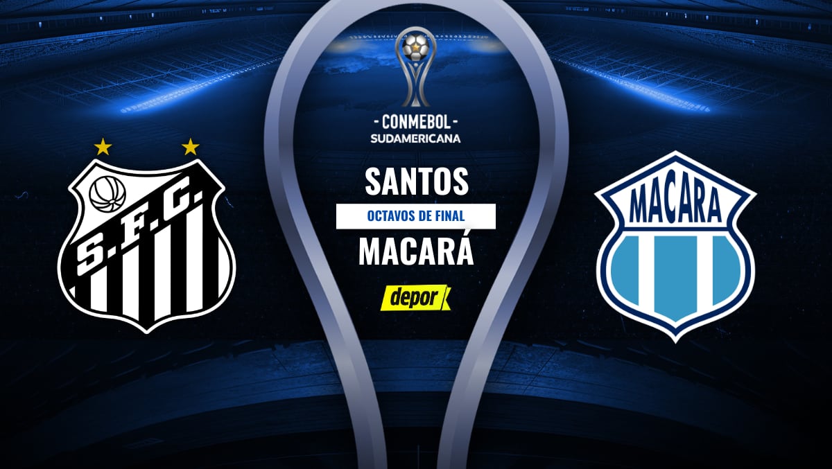 Macará vs. Santos EN VIVO por Copa Sudamericana: transmisión gratis por ESPN y Disney Plus